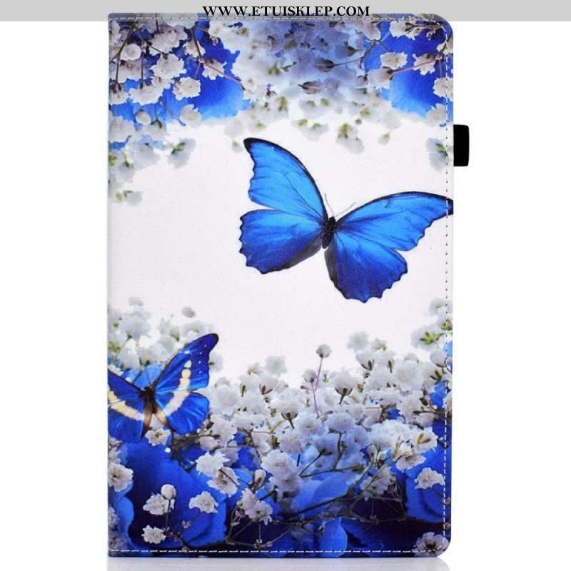 Etui Folio do Samsung Galaxy Tab A8 (2021) Zaczarowane Motyle